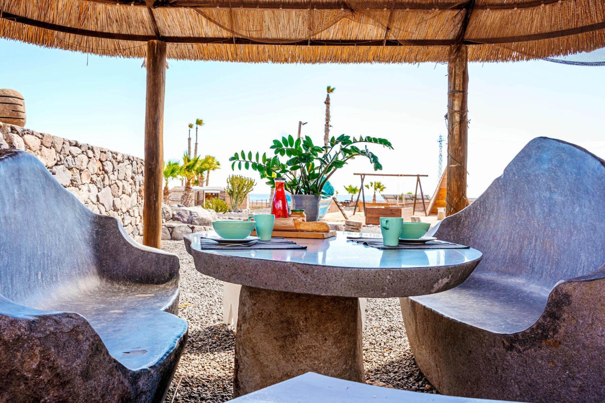 Finca De Arrieta Village - Yurts And Stone Cottages - Shared Pool - Walking Distance To Arrieta Beach - Eco Friendly Tabayesco Kültér fotó