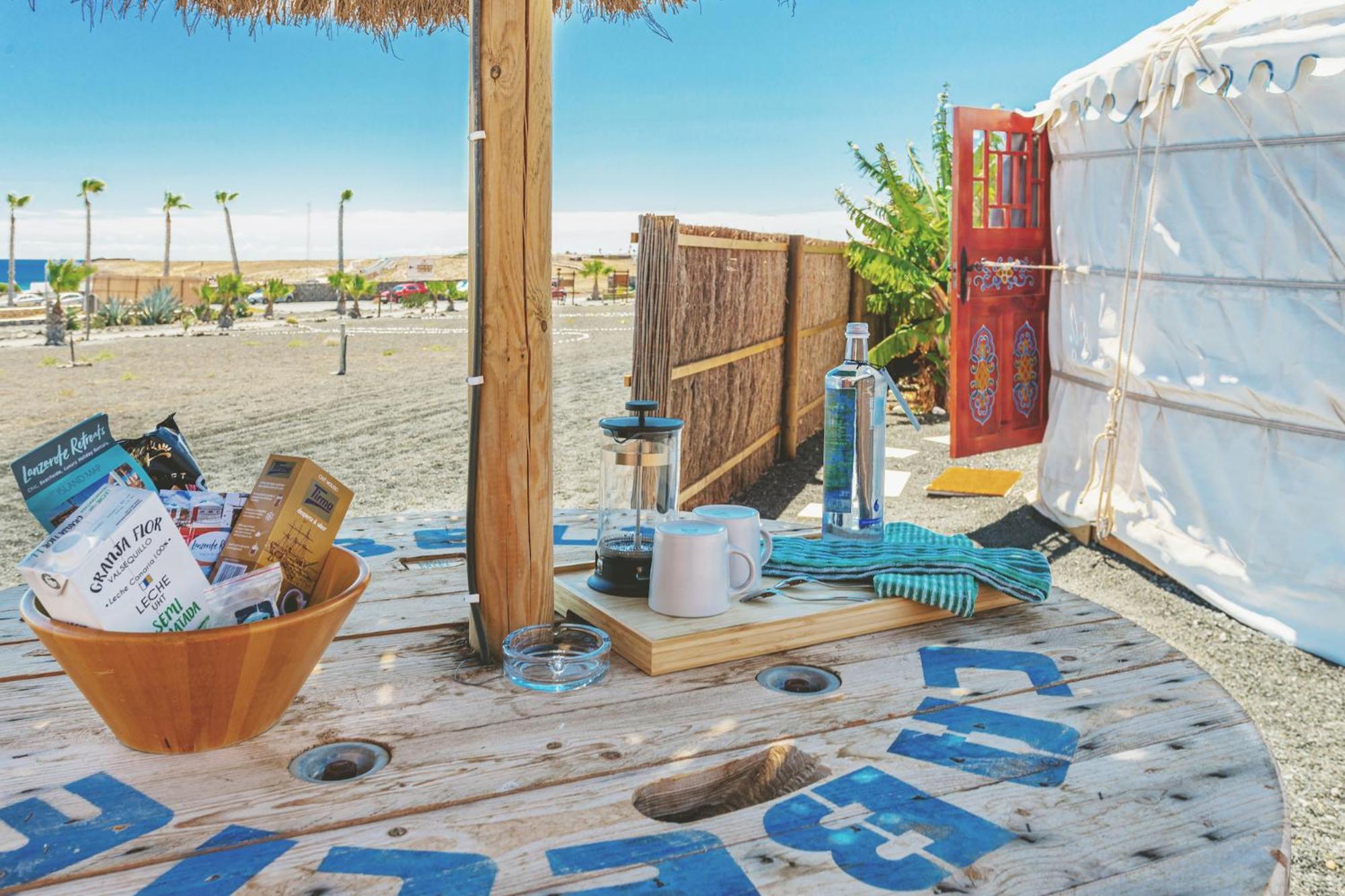 Finca De Arrieta Village - Yurts And Stone Cottages - Shared Pool - Walking Distance To Arrieta Beach - Eco Friendly Tabayesco Kültér fotó