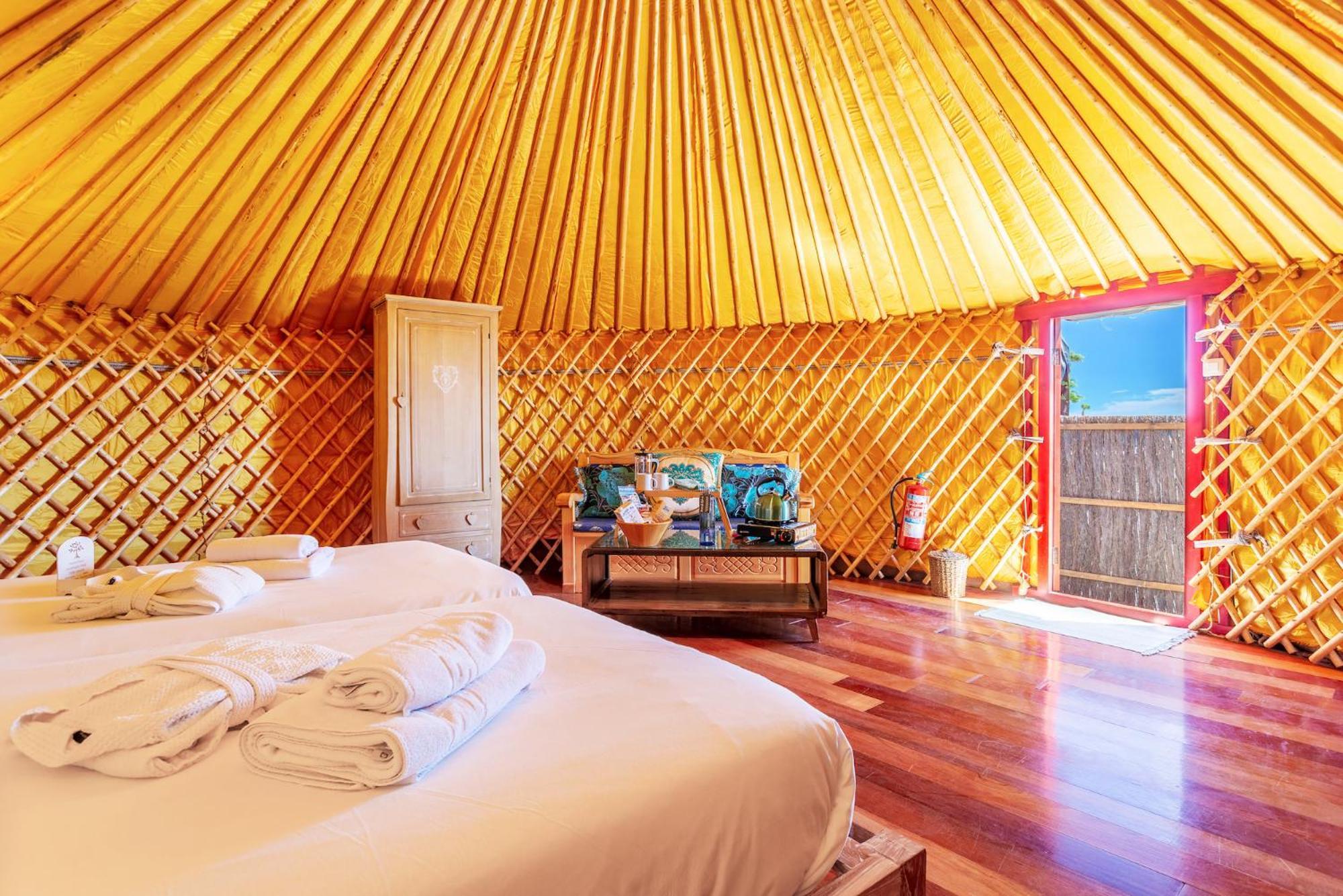 Finca De Arrieta Village - Yurts And Stone Cottages - Shared Pool - Walking Distance To Arrieta Beach - Eco Friendly Tabayesco Kültér fotó