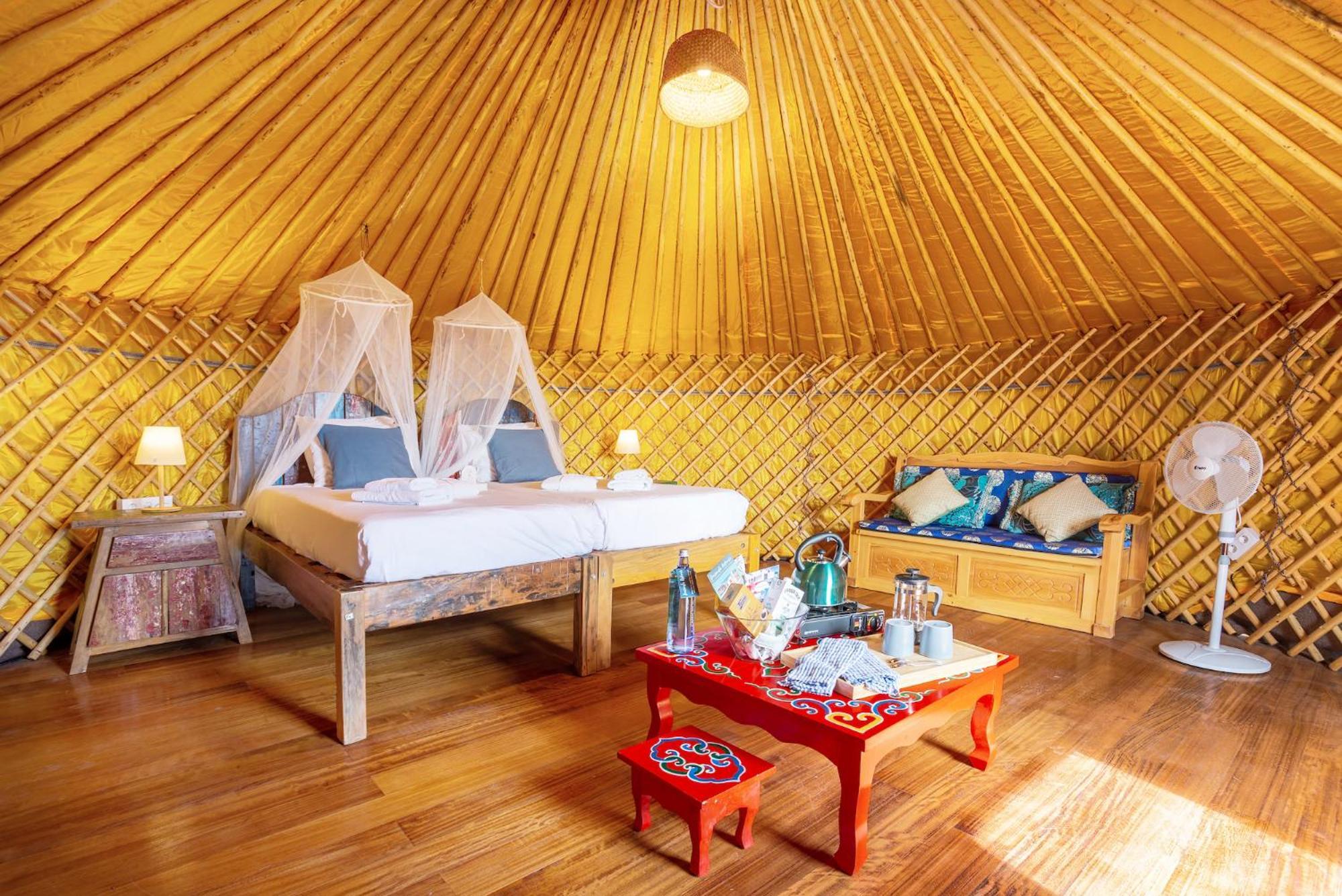 Finca De Arrieta Village - Yurts And Stone Cottages - Shared Pool - Walking Distance To Arrieta Beach - Eco Friendly Tabayesco Kültér fotó