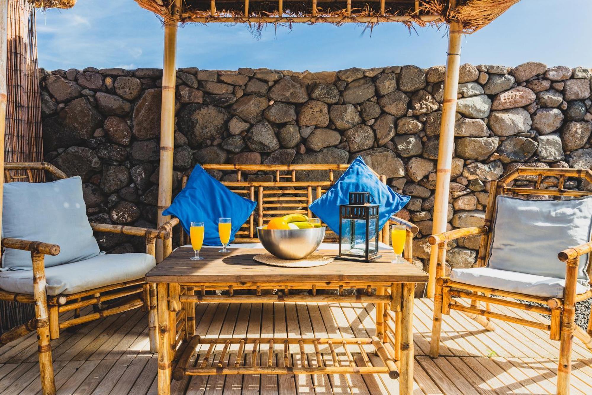 Finca De Arrieta Village - Yurts And Stone Cottages - Shared Pool - Walking Distance To Arrieta Beach - Eco Friendly Tabayesco Kültér fotó