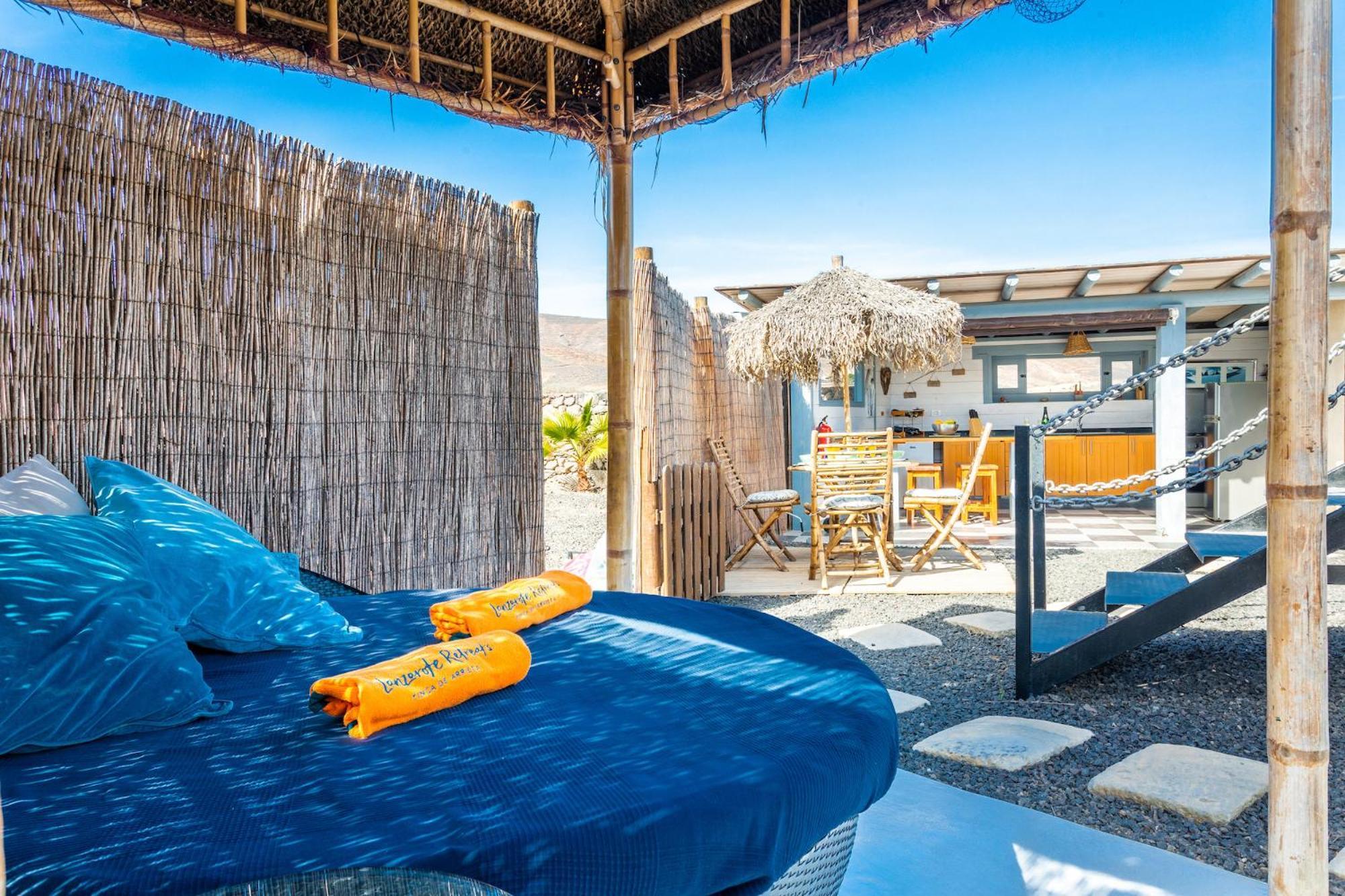 Finca De Arrieta Village - Yurts And Stone Cottages - Shared Pool - Walking Distance To Arrieta Beach - Eco Friendly Tabayesco Kültér fotó